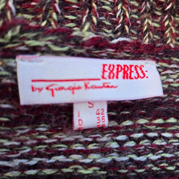 Y2K Shrug Cardigan Womens S Crochet flowers Fairy Cottage Grunge Boho Rave - Picture 7 of 8